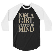 Load image into Gallery viewer, Adult NOLA Girl State of Mind Two Tone Shirt (3/4 Sleeve)