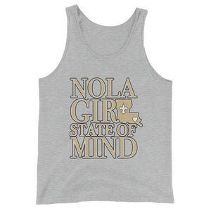 Premium Adult NOLA Girl State of Mind (LA) Tank Top