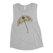 Load image into Gallery viewer, Ladies’ Who Dat Boogie Muscle Tank