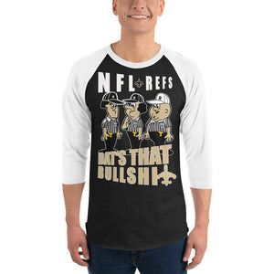 Adult NFL Refs Robbed The Saints Baseball Shirt