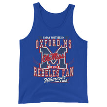 Load image into Gallery viewer, Premium Adult Wherever I Am- Ole Miss Tank Top