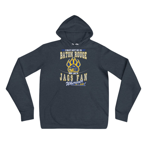 Premium Adult Wherever I Am- Southern Jaguars Fleece Pullover Hoodie
