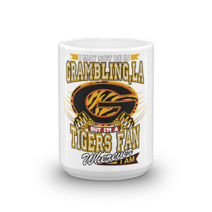 Wherever I Am- Grambling Tigers Glossy Coffee Mug