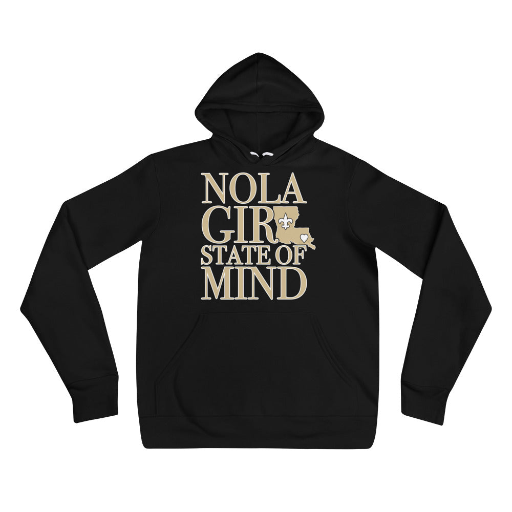 Premium Adult NOLA Girl State of Mind (LA) Fleece Hoodie