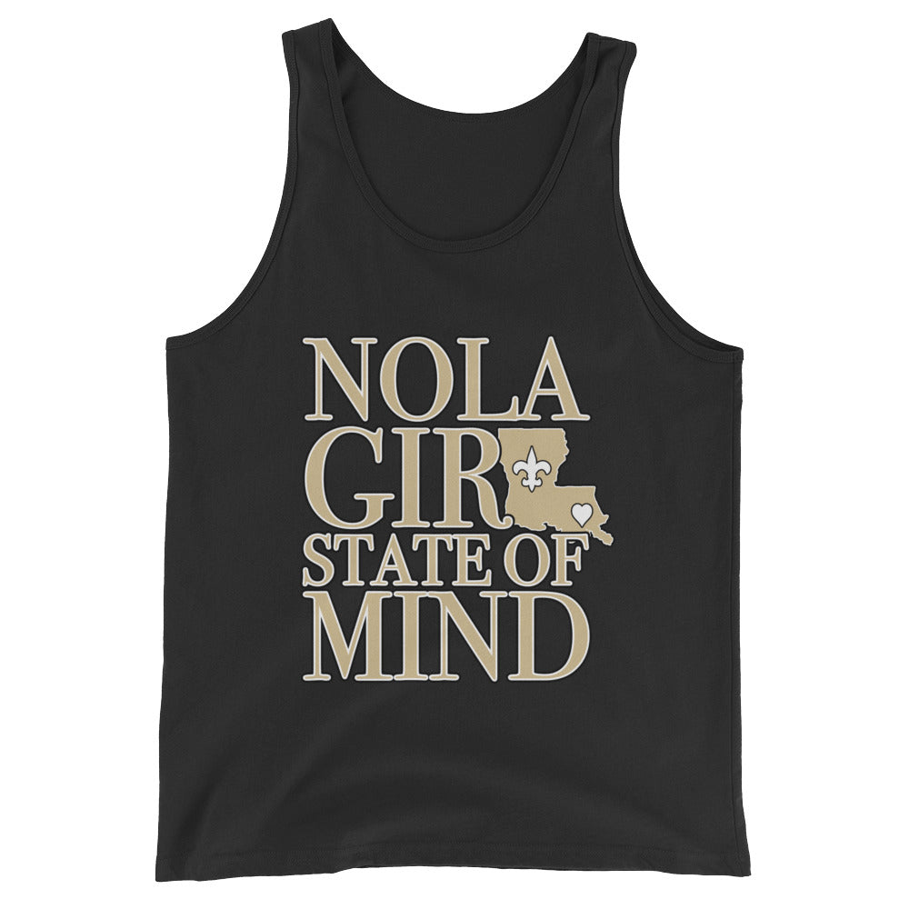 Premium Adult NOLA Girl State of Mind (LA) Tank Top