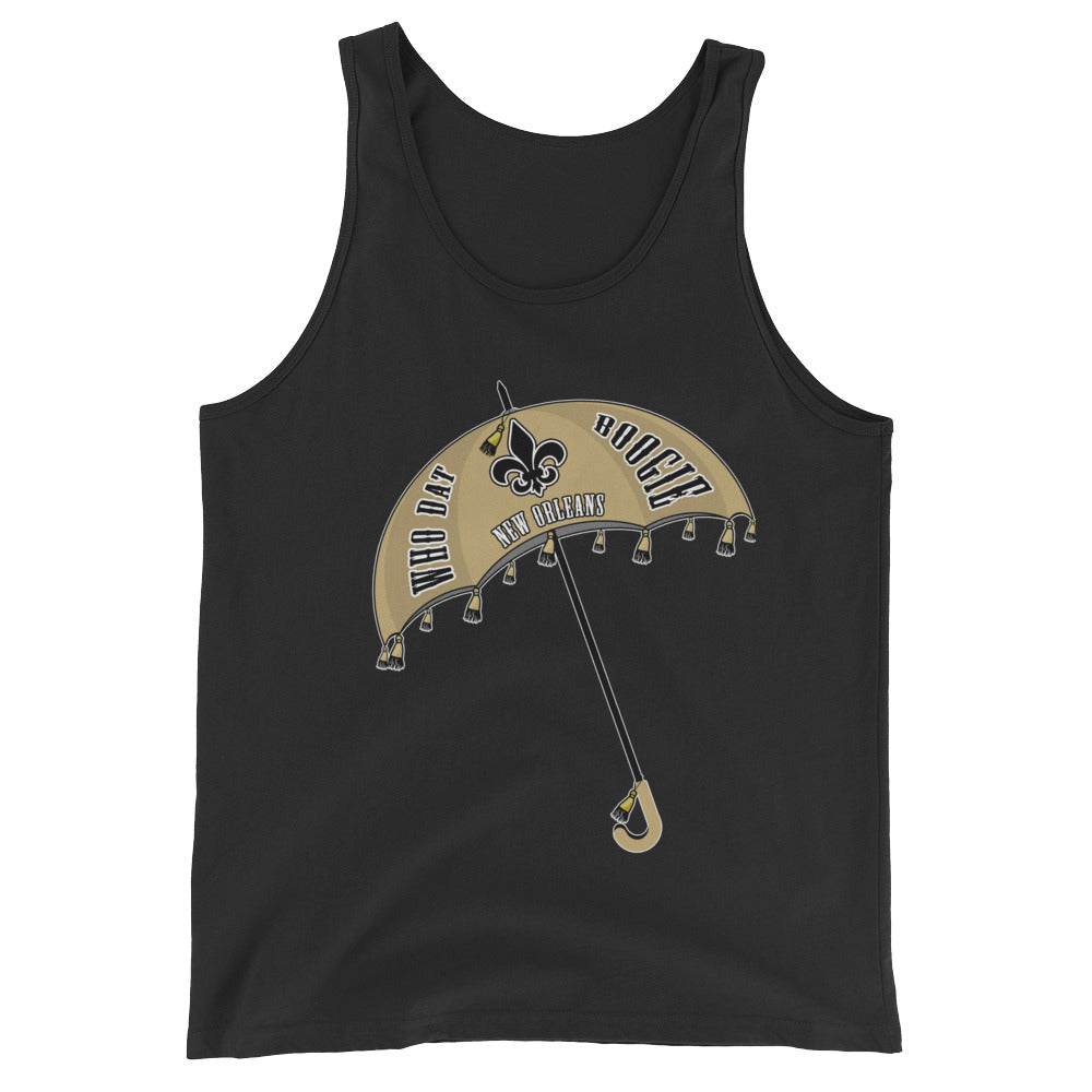 Adult Who Dat Boogie Tank Top