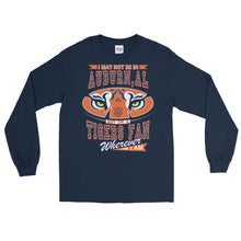 Load image into Gallery viewer, Adult Wherever I Am- Auburn Tigers T-Shirt (LS)