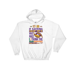 Adult LSU vs Miami 2018 Hooded Sweatshirt