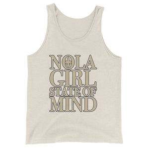 Premium Adult NOLA Girl State of Mind Tank Top