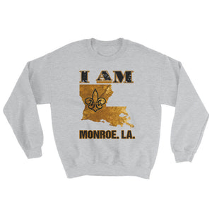 Adult Unisex I Am Monroe Crewneck Sweatshirt