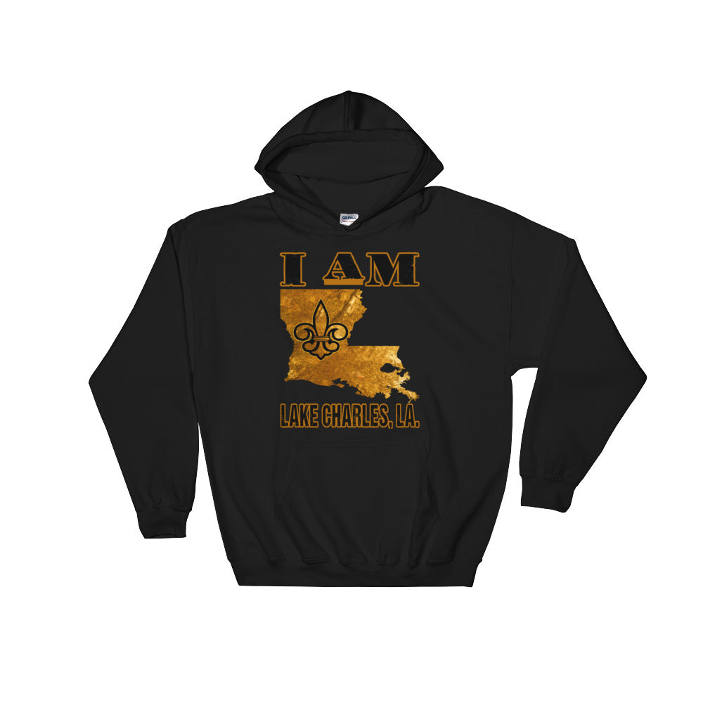 Adult I Am- Lake Charles Hooded Sweatshirt