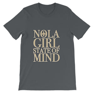 Premium Adult NOLA Girl State of Mind T-Shirt (SS)