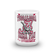 Load image into Gallery viewer, White Glossy Alabama Fan Wherever I Am Coffee Mug
