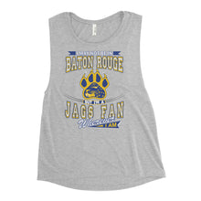 Load image into Gallery viewer, Premium Ladies’ Wherever I Am- Southern Jaguars Muscle Tank