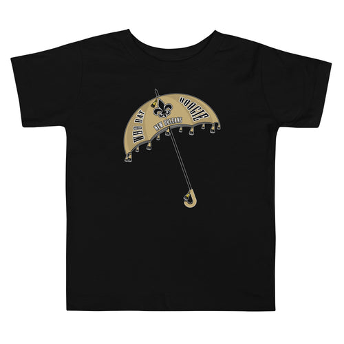 Toddler Who Dat Boogie Short Sleeve Tee