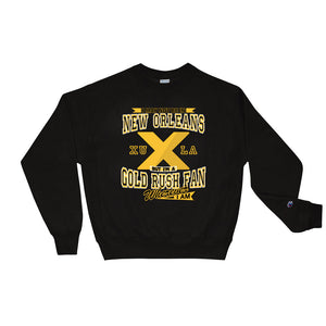 Premium Adult Wherever I Am- Xavier Gold Rush Crewneck Sweatshirt