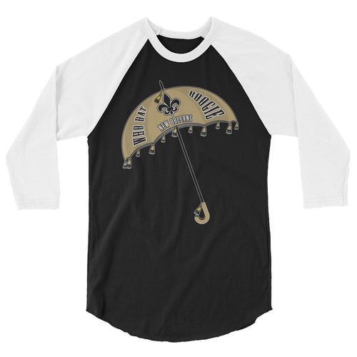 Adult Who Dat Boogie Shirt (3/4 Sleeve)