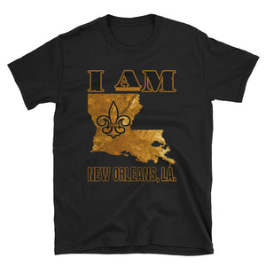 Adult Unisex I Am New Orleans T-Shirt (SS)