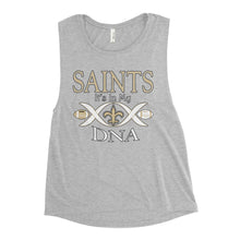 Load image into Gallery viewer, Ladies’ Saints in My DNA Tank